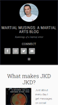 Mobile Screenshot of martialmusings.com